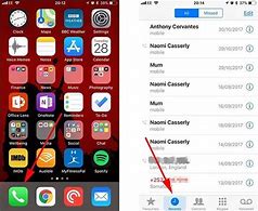 Image result for iPhone 6 Recents Screen