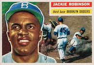 Image result for Jackie Robinson Baseball Card Worth