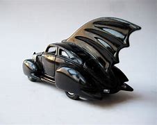 Image result for Vintage Japanese Tin Red Batmobile