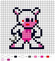 Image result for Foxy Pixel Art Grid