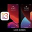Image result for Apple iOS 13 Lock Screen