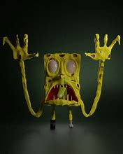 Image result for Creepy Spongebob Art