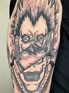 Image result for Ryuk Death Note Tattoo