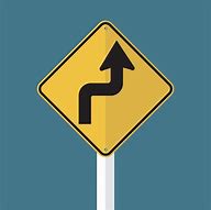 Image result for Right Turn Curve Sign