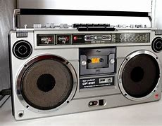 Image result for 70s Style Radio Cassette Player