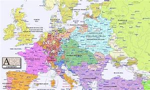 Image result for Europe Map 1776