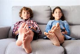 Image result for Kids Going Barefoot