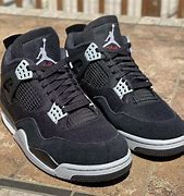 Image result for Jordan 4 Black W White Dots