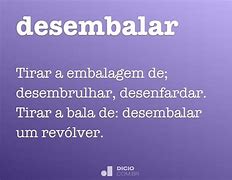 Image result for desembalar