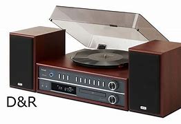 Image result for Stereo System with Turntable Capability