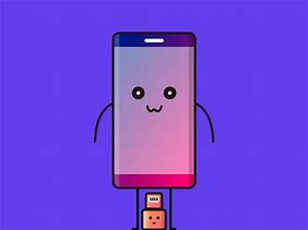 Image result for Charging Phone Cartoon