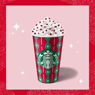 Image result for Starbucks Christmas Background