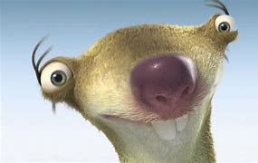 Image result for Sid the Sloth with Curly Hair