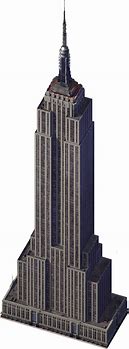 Image result for Empire State Building 2D