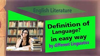 Image result for Language Meaning and Definition