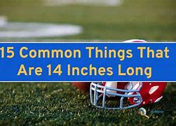 Image result for Things That Are 14 Inches