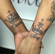 Image result for King and Queen Tattoos