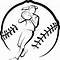Image result for Men's Softball Drawing