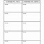 Image result for Blank T-Chart Templates