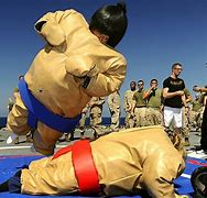 Image result for Sumo Suit Fight
