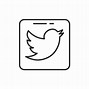 Image result for Logo Twitter Blanc