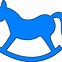 Image result for Blue Horse Clip Art