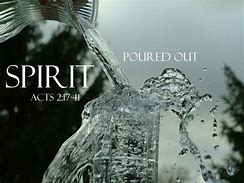 Image result for Holy Spirit Poured Out