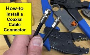 Image result for How to Connect Coaxial Cable to TV Antenna