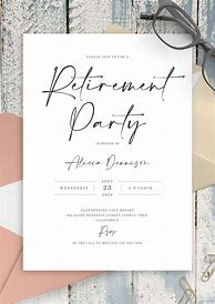 Image result for Free Printable Retirement Party Invitations