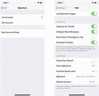 Image result for iPhone Email Settings Screen Shot