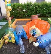 Image result for Animals Made From Recycled Materials