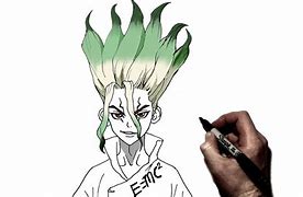 Image result for Senku Dr Stone Drawing