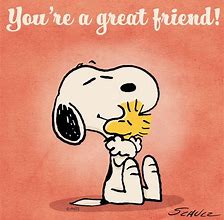 Image result for Snoopy Friendship