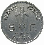 Image result for 5 Francs Logo
