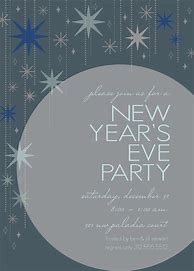 Image result for New Year's Eve Invitation