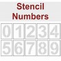 Image result for Free Printable Number Stencils