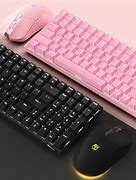 Image result for Pink Wireless Keyboard and Mouse