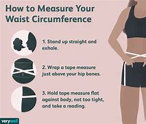 Image result for Waist Circumference Size Chart