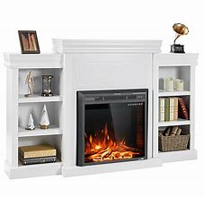 Image result for 70 TV Stand with Fireplace