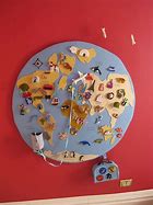 Image result for World Map Craft for Kids