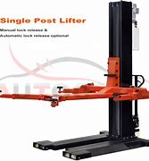 Image result for Single Post Hydraulic Car Lift