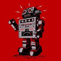 Image result for Vintage Science Fiction Robot Art