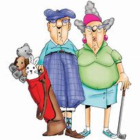 Image result for Senior Golf Cartoons
