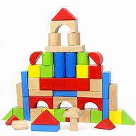 Image result for Wooden Toy Building Blocks