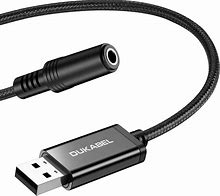 Image result for USB to Headphone Jack Adapter