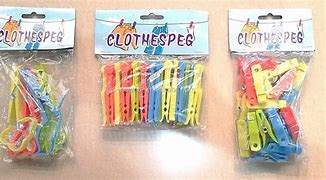 Image result for Plastic Dolly Clothes Pegs
