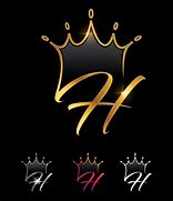 Image result for Letter H with Crown