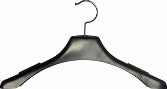 Image result for Heavy Duty Black Plastic Hangers