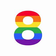 Image result for Rainbow Number 8