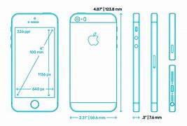 Image result for iPhone SE Phone Screen Size